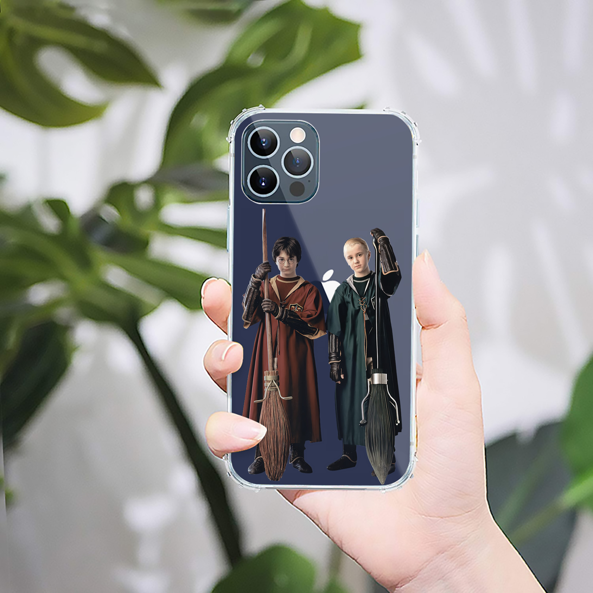 （画像用） Harry Potter ハリー・ポッターシリーズ 【iPhone 12シリーズ対応】透明スマホケース（クリアソフトケース）